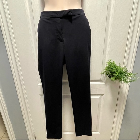 🌸3 for $20 H&M Navy Blue office trousers Pants Size 6 - Picture 14 of 15